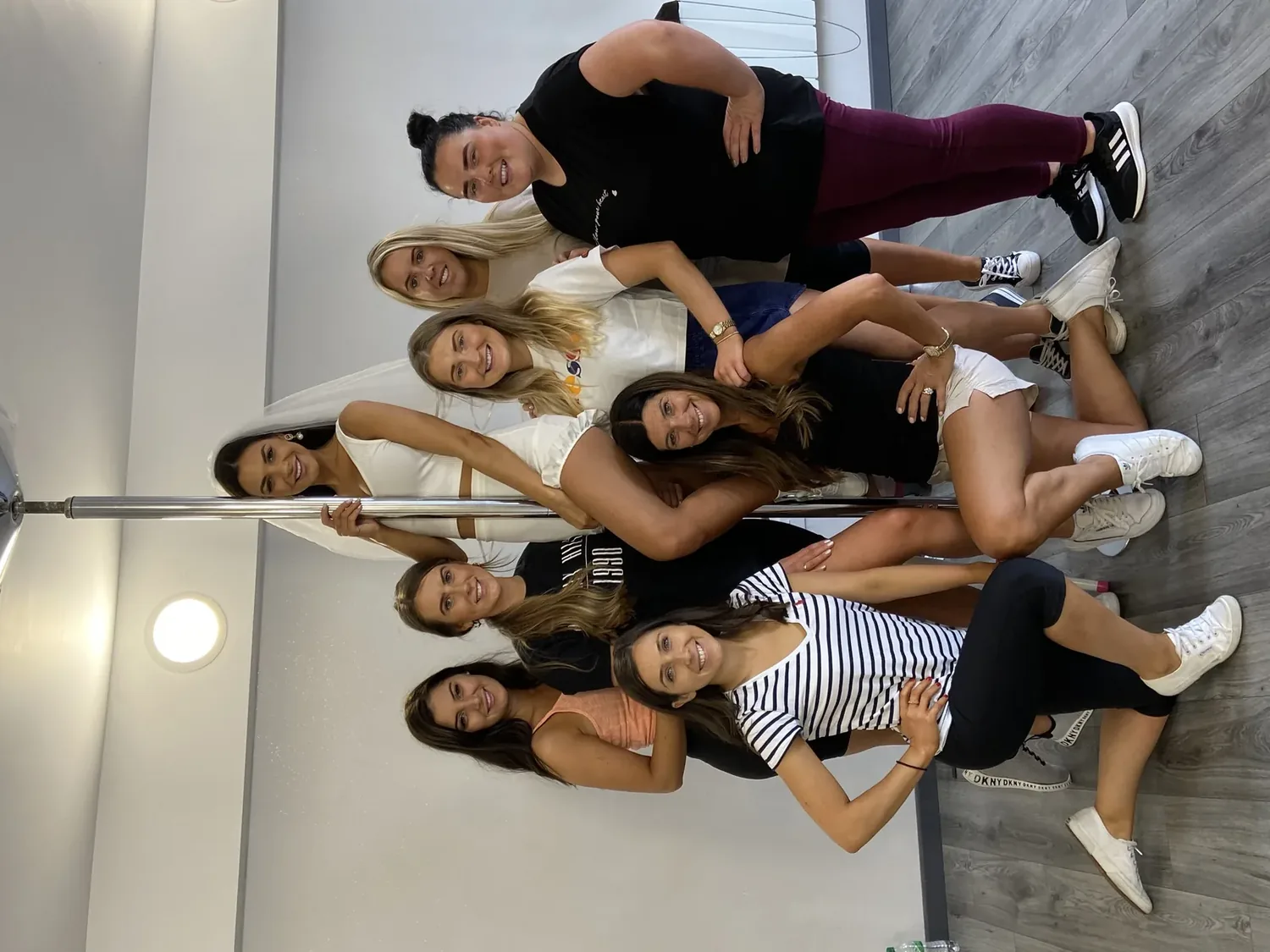Pole Dancing hen party dance class in Sheffield